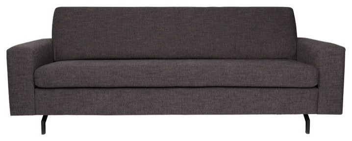 Dark Gray Upholstered 2.5 Seater Sofa  Zuiver Jean   Midcentury   Sofas   by Luxury Furnitures  Houzz