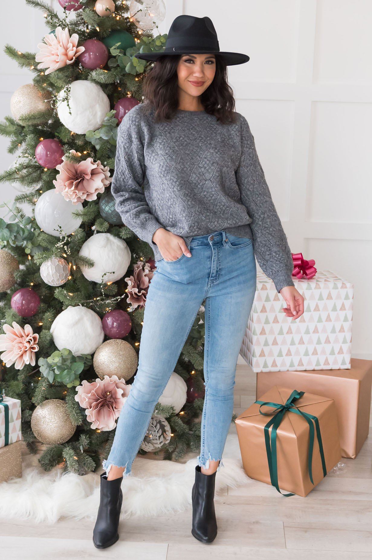 Cozy Tuesday Modest Sweater