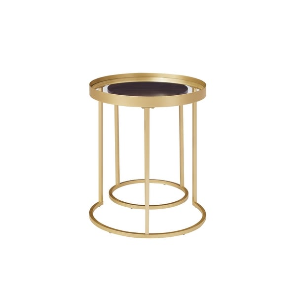 Middlebrook Contemporary Glass-Top Nesting Tables