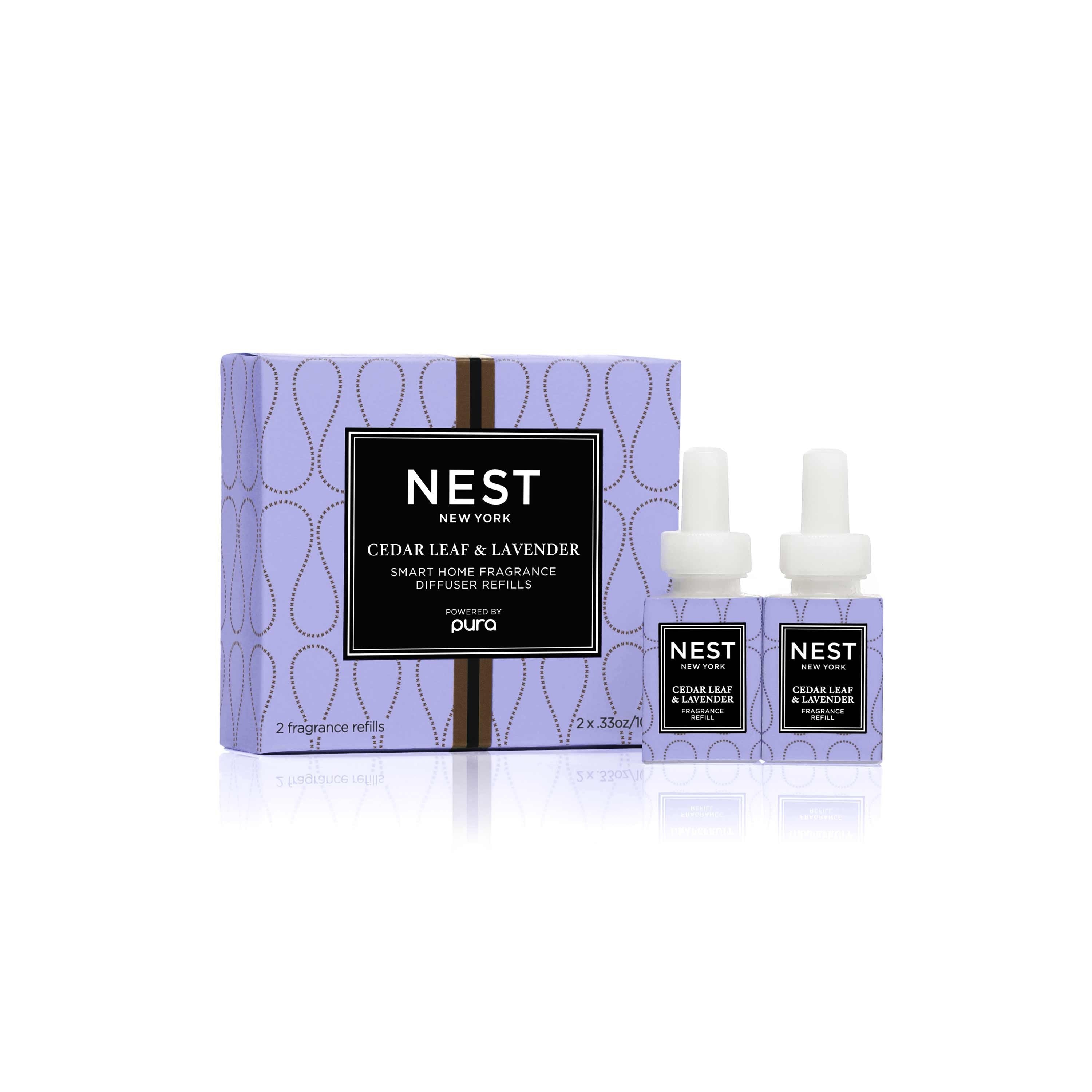 Cedar Leaf & Lavender Refill Duo for Pura Smart Home Fragrance Diffuser