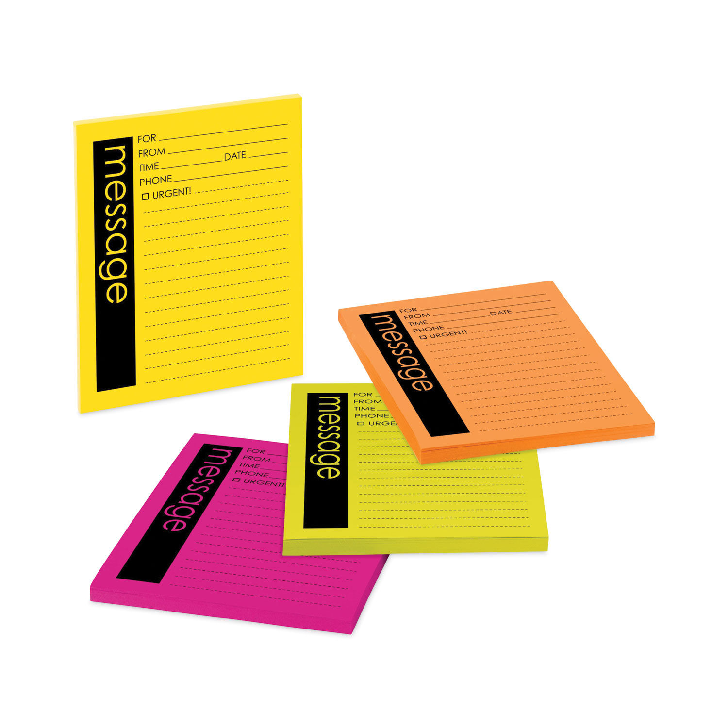 Self-Stick Message Pad by Post-itandreg; Notes Super Sticky MMM76794SS