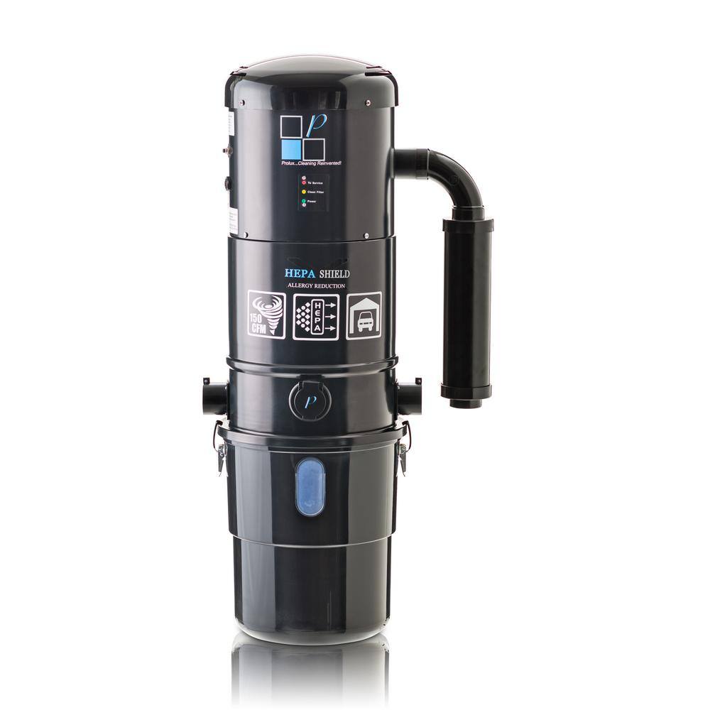 Prolux Black 2 Stage Central Vacuum Unit Blackcen