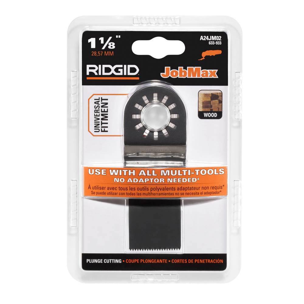 RIDGID 1-18 in. Wood Plunge Cut Blade A24JM02