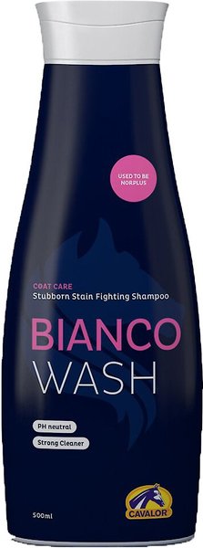 Cavalor Bianco Wash Brightening Horse Shampoo， 500-mL bottle