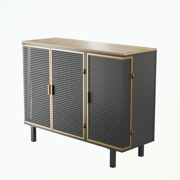 3 Doors Modern Freestanding Sideboard