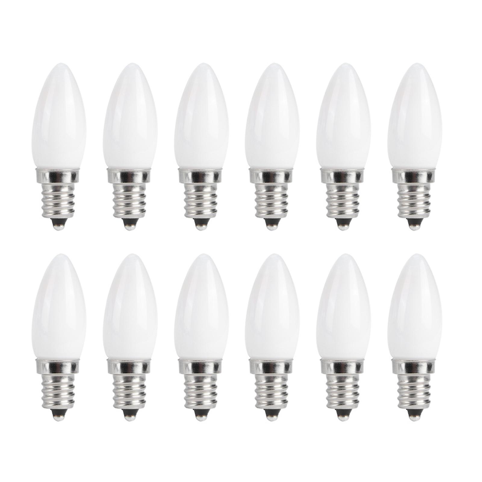 10pcs E12 Led Bulb 1.5w Warm White Lamp For Chandelier Ceiling Light Wall Lamp Home Lighting Ac 110v