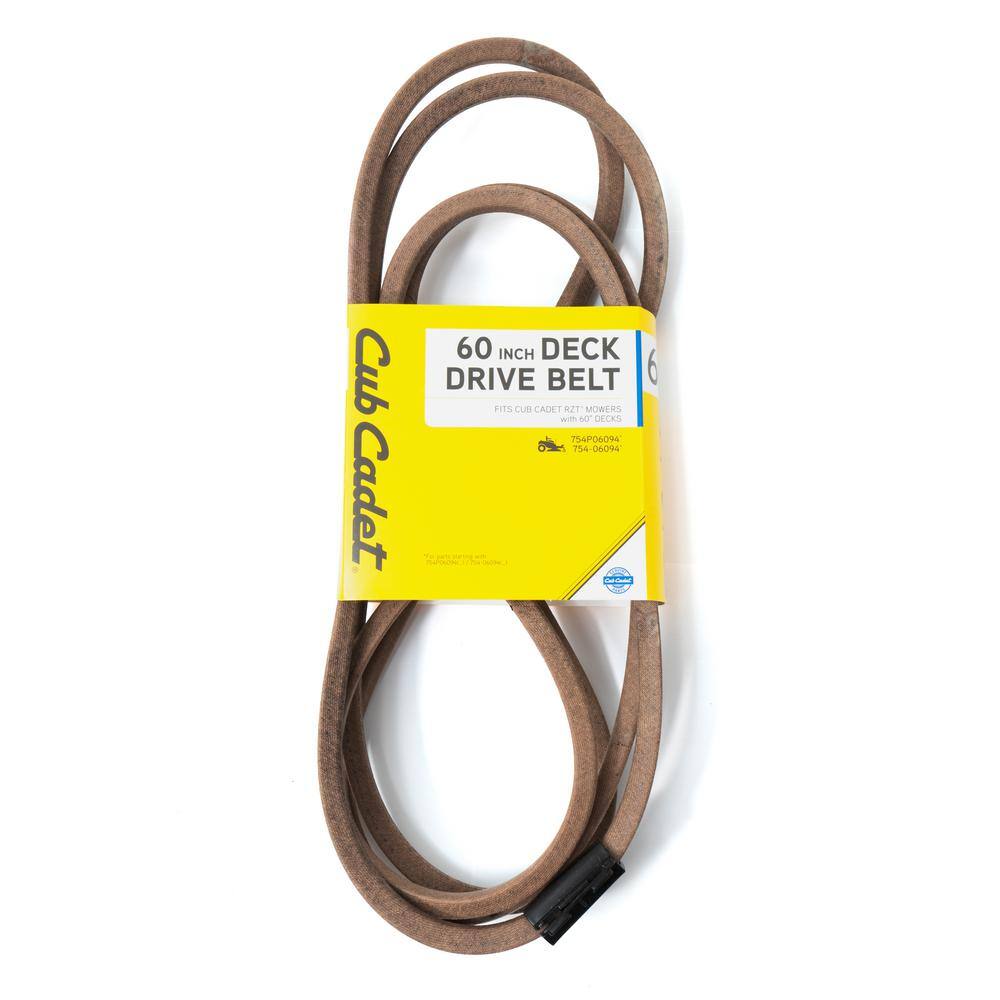 Cub Cadet Original Equipment Deck Drive Belt for Select 60 in. Zero Turn Lawn Mowers OE# 754P06094 490-501-C090