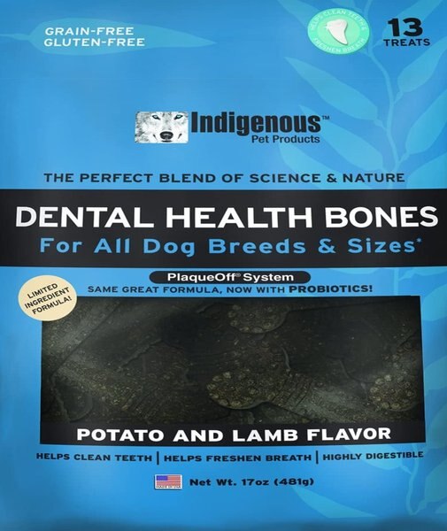 Indigenous Pet Products Potato and Lamb Grain-Free Dental Dog Treats