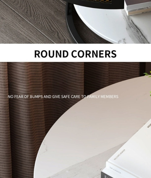 Creative Nordic Bedside Round Coffee Table   Contemporary   Coffee Tables   by Miron Demid LLC  Houzz