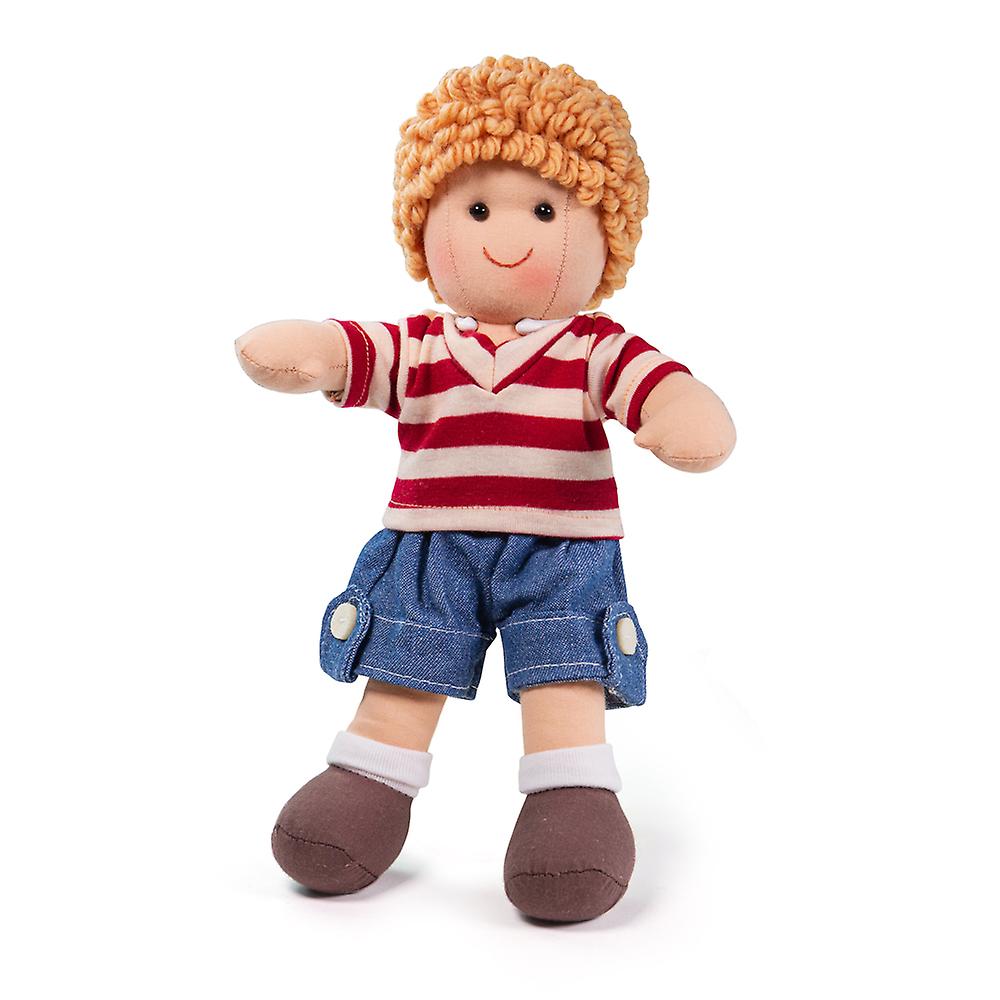 Bigjigs Toys Harry Doll - SMALL Ragdoll Cuddly Toy