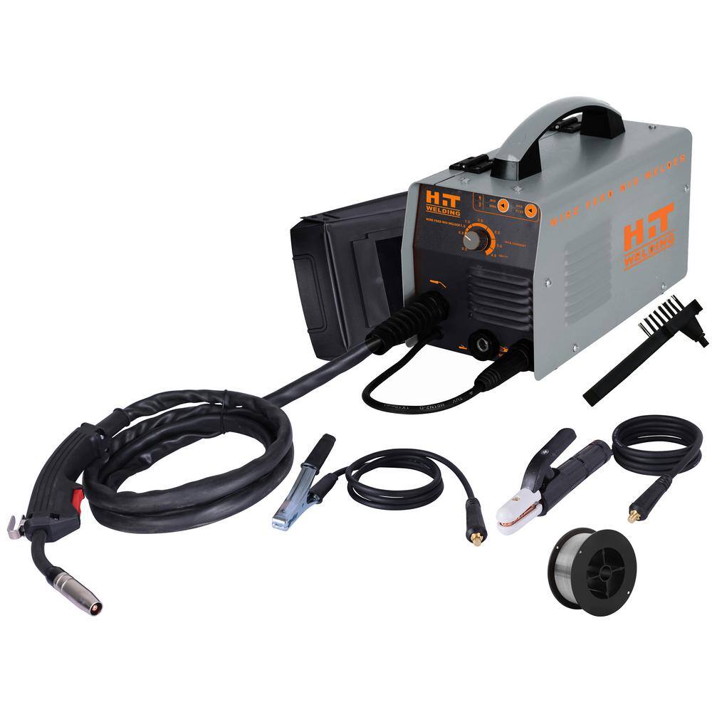 HIT Welding 80 Amp 120-Volt Electric Flux-Cored MIG Arc and TIG Multi-Process Welder Kit 805406