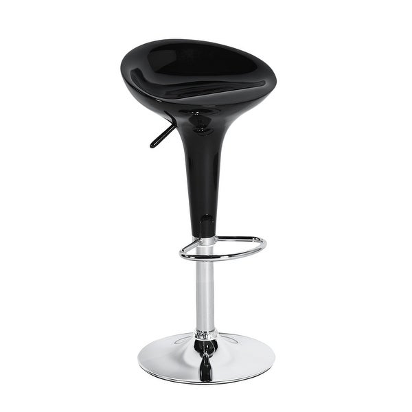 Homylin Swivel Adjustable Height Bar Stool (Set of 2)