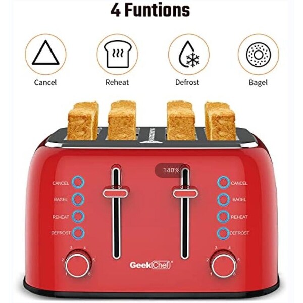 4 Slice Toaster