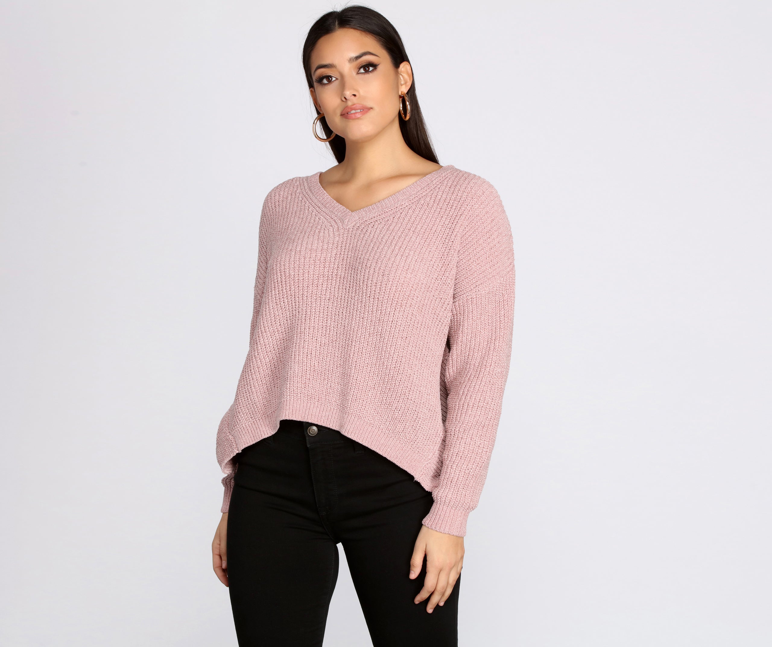 Right Time, Right Place Chenille Sweater