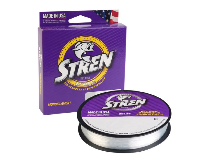 Stren Original Monofilament Fishing Line - Clear/Blue， 300 Yards/10 Pound - PFSTFS1026