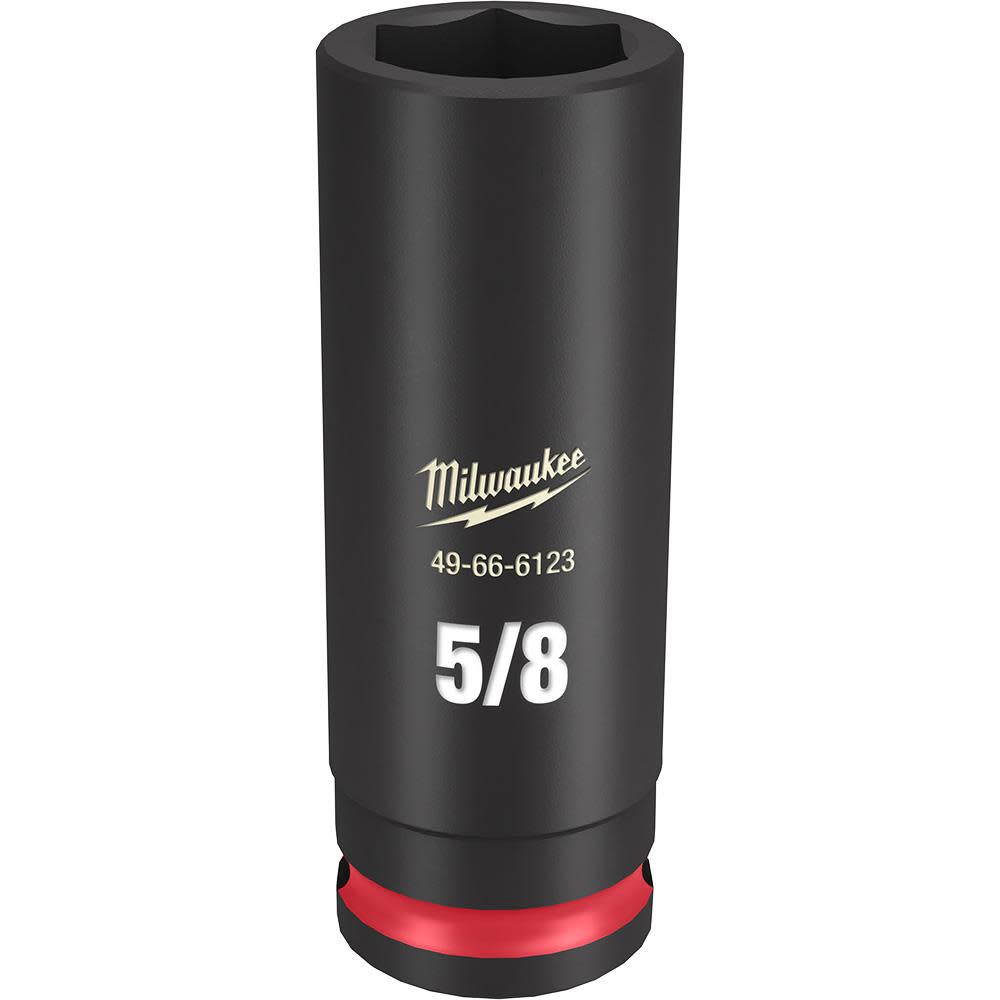 Milwaukee SHOCKWAVE Impact Duty Socket 3/8 Drive 5/8 Deep 6 Point 49-66-6123 from Milwaukee