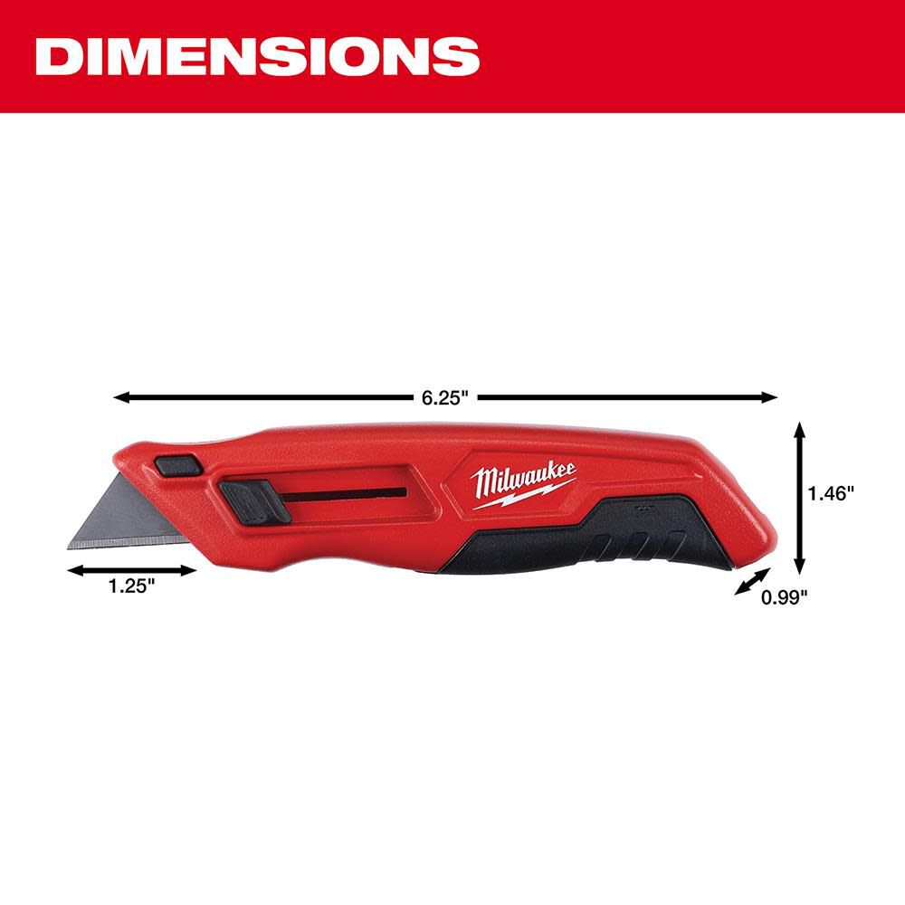 Milwaukee Side Slide Utility Knife 48-22-1510 from Milwaukee