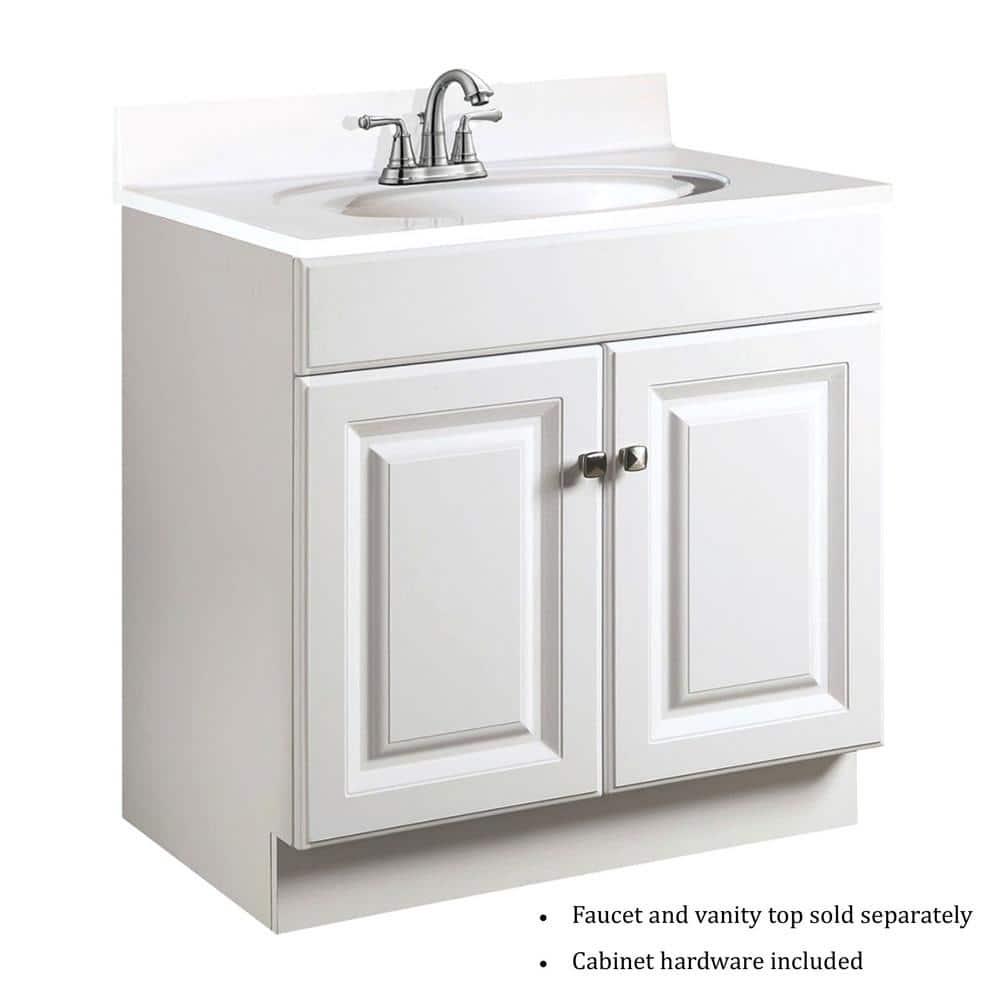 Design House Wyndham 24 in 2Door Bath Vanity Cabinet Only in White