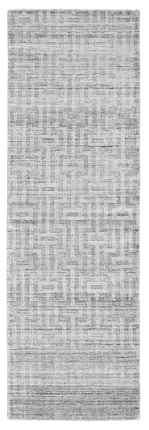 Savona Hand Woven Light Silver Gray Rug by BD Fine