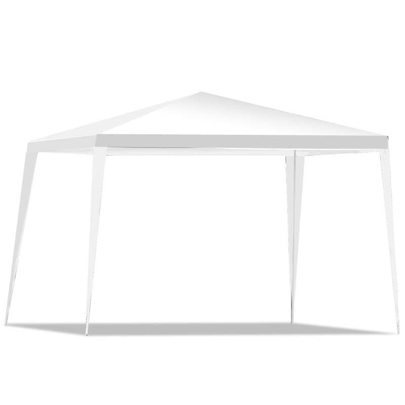 10 x 10 FT Outdoor Gazebo Canopy Tent Party Wedding Event Tent for Backyard Lawn Garden