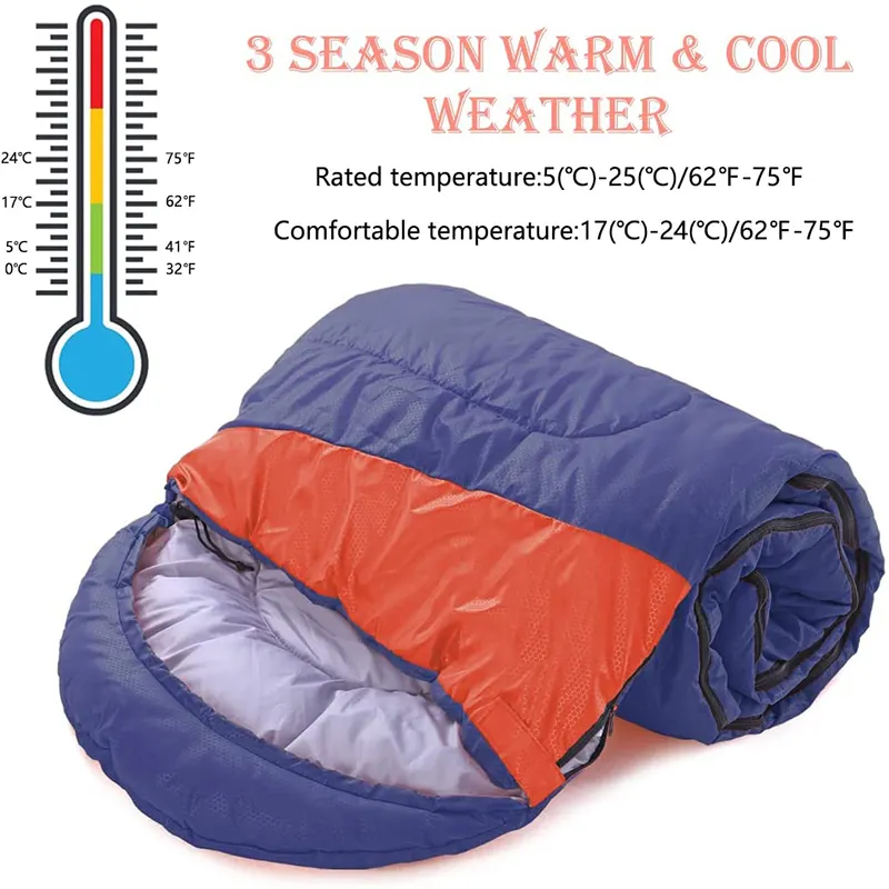 Wholesale Cheap Outdoor Ultralight Portable 3 Seasons Lightweight Waterproof adult sleeping bag