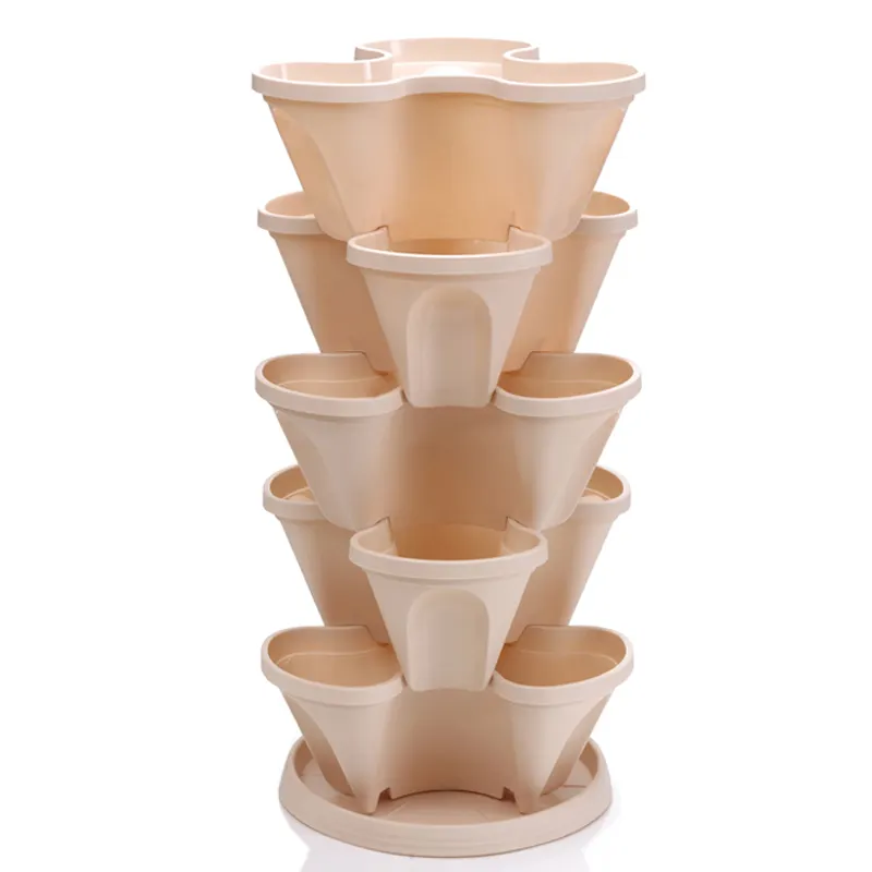 Plastic smart tower garden wholesale plastic plant pots