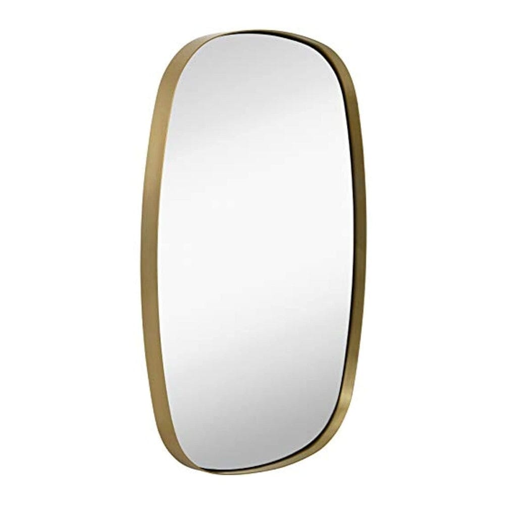 Oval Wall Mirror - 24 x 36 Contemporary Bathroom Mirrors for Wall