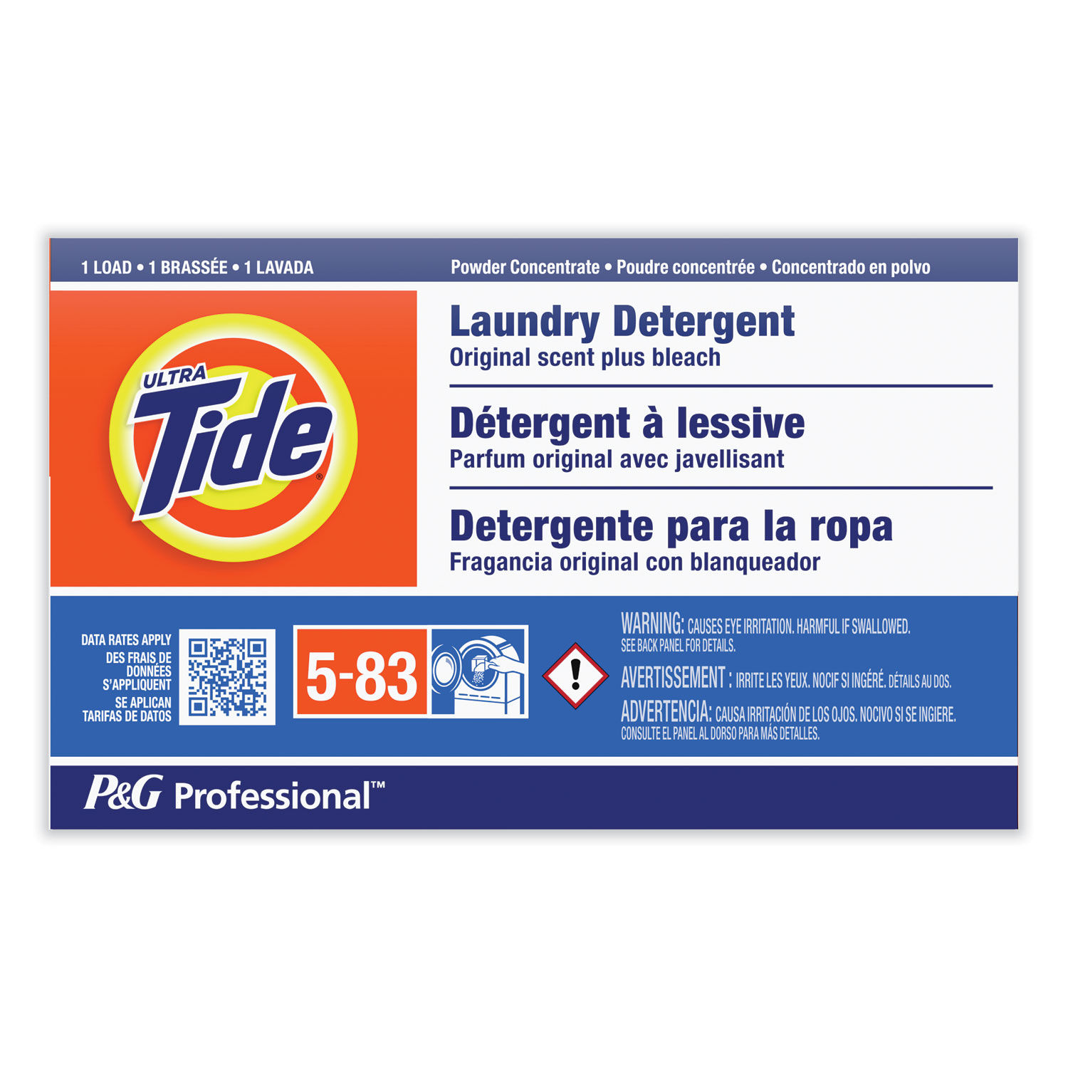 Powder Laundry Detergent Plus Bleach by Tideandreg; Professionalandtrade; PGC08921