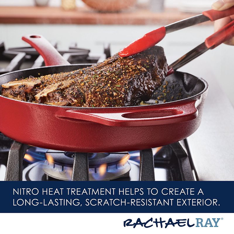 Rachael Ray NITRO 10-in. Cast-Iron Skillet