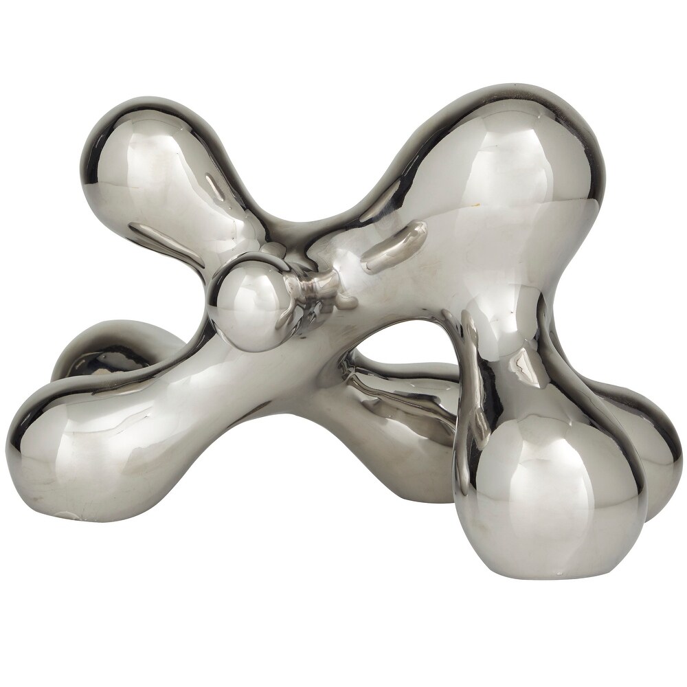 CosmoLiving by Cosmopolitan Porcelain Molecule Abstract Sculpture