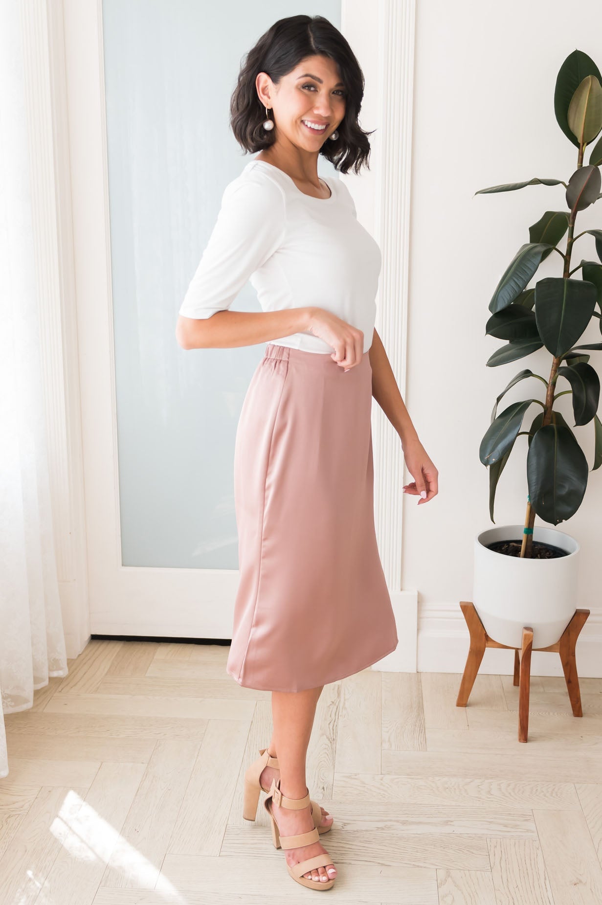 Changing With The Seasons Modest Pencil Skirt