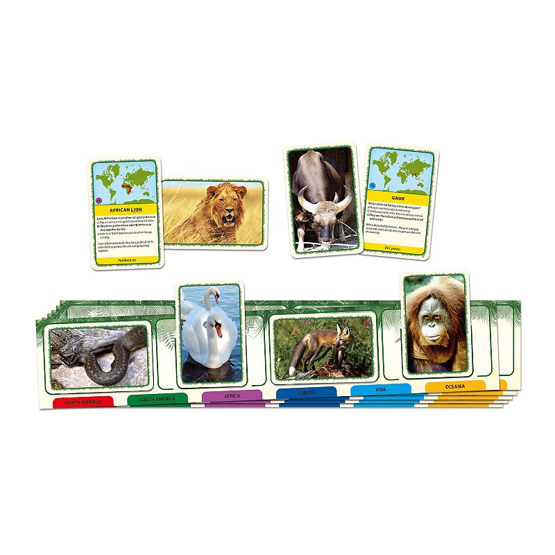 Tactic Animals of the World Trivia Card Game