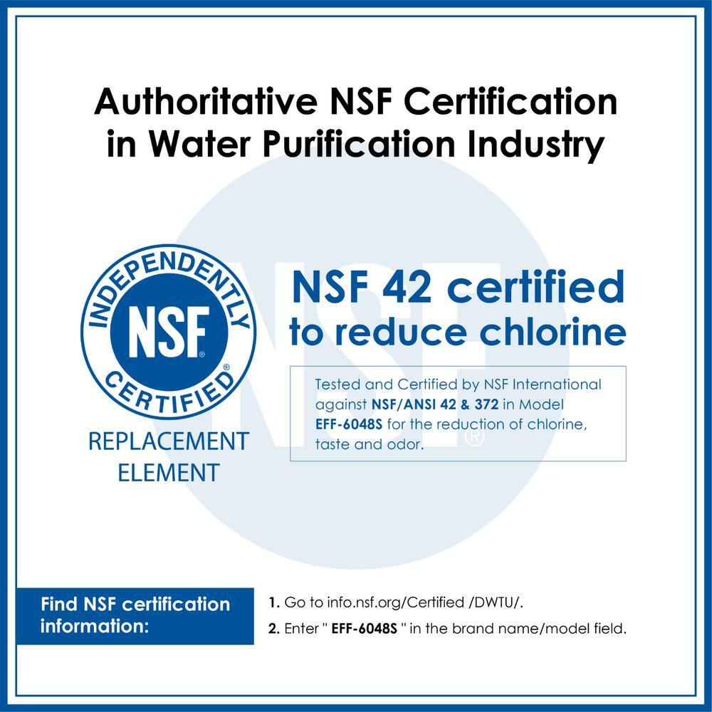 Waterdrop WD-XWF Refrigerator Water Filter Replacement for GE XWF (WR17X30702) NSF 42 Certified 3 Filters (Package may vary) B-WD-F48-3