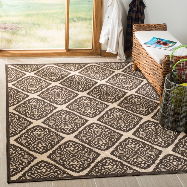 Linden Lnd132 Power Loomed Indoor outdoor Area Rug Safavieh