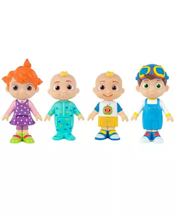 CoComelon Figure Family Pack Set  4 Pieces