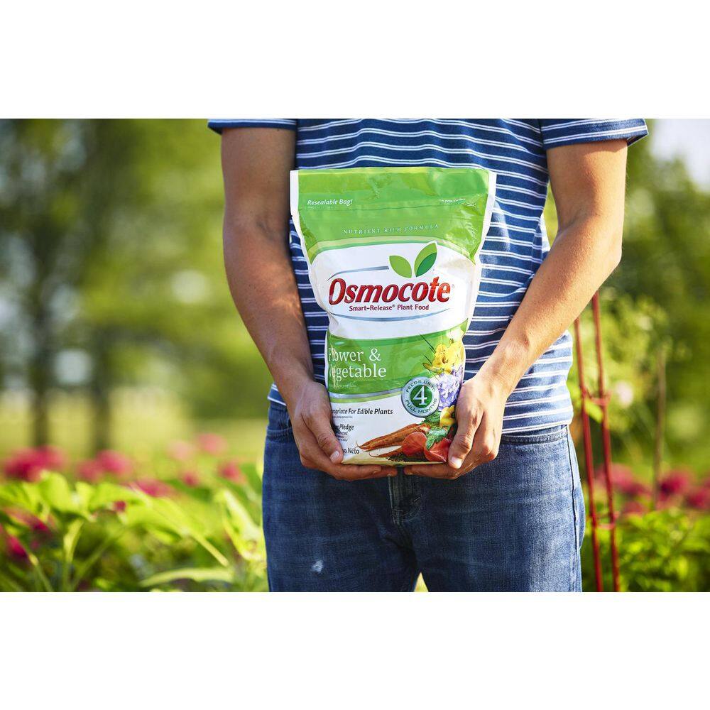 Osmocote Smart-Release 8 lbs. Plant Food Flower and Vegetable 277960