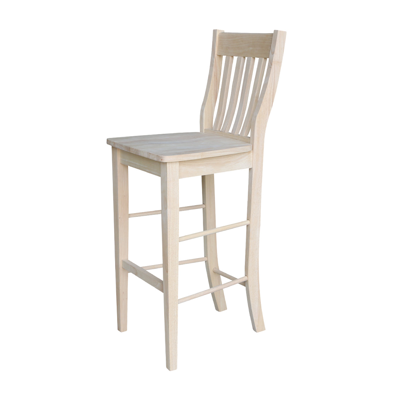 International Concepts S-6163 Cafe Stool， 30， Ready To Finish