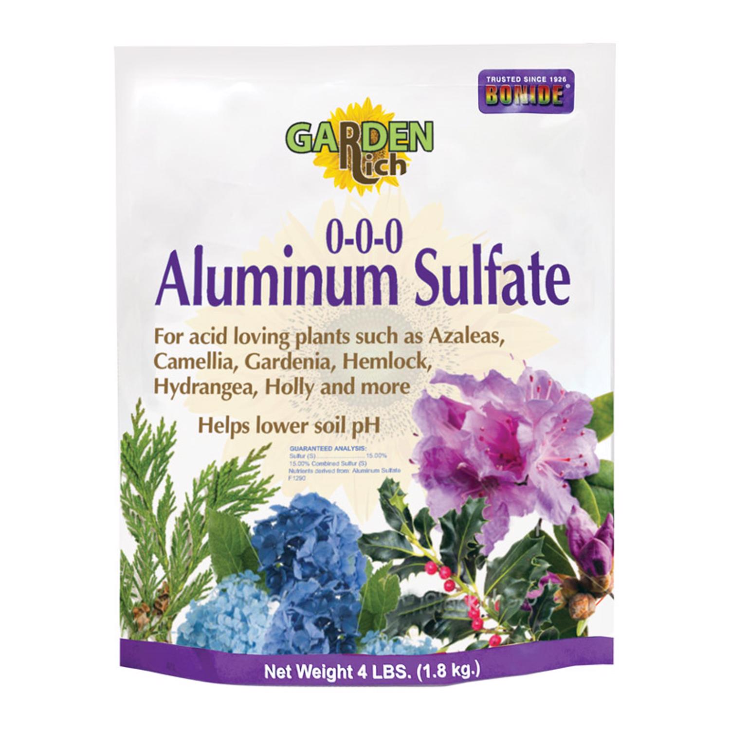 Bonide Garden Rich Aluminum Sulfate 4 lb