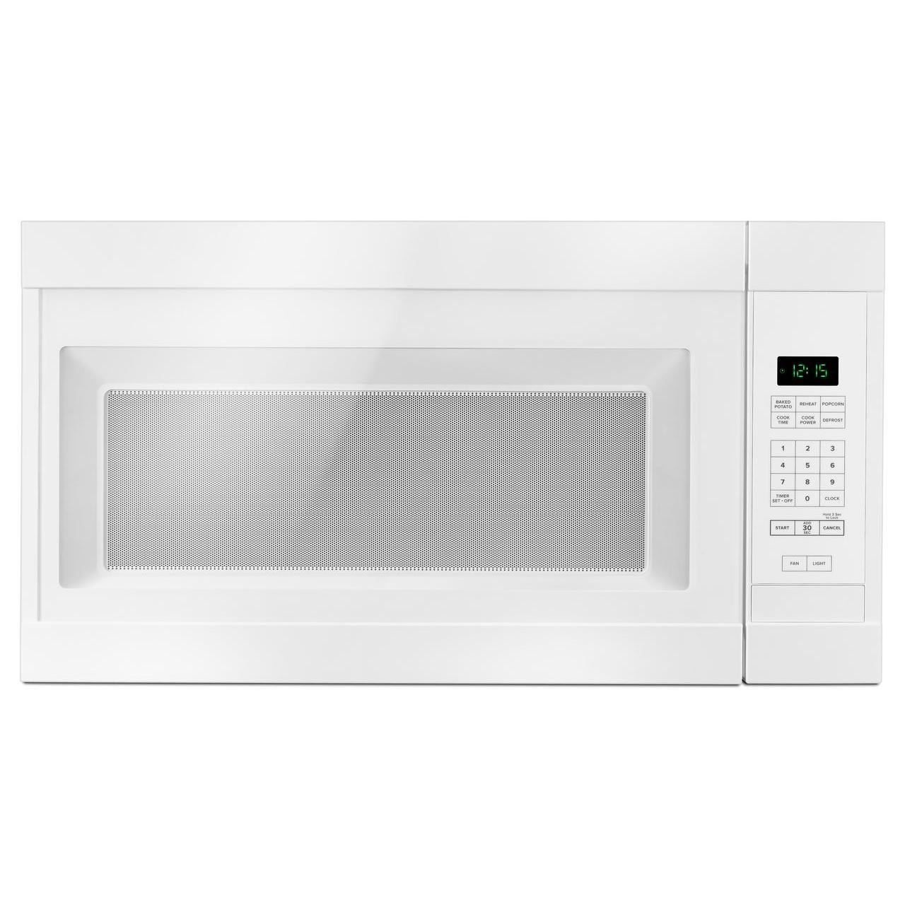 Amana 30in 1.6cu.ft. Over-the-Range Microwave Oven YAMV2307PFW