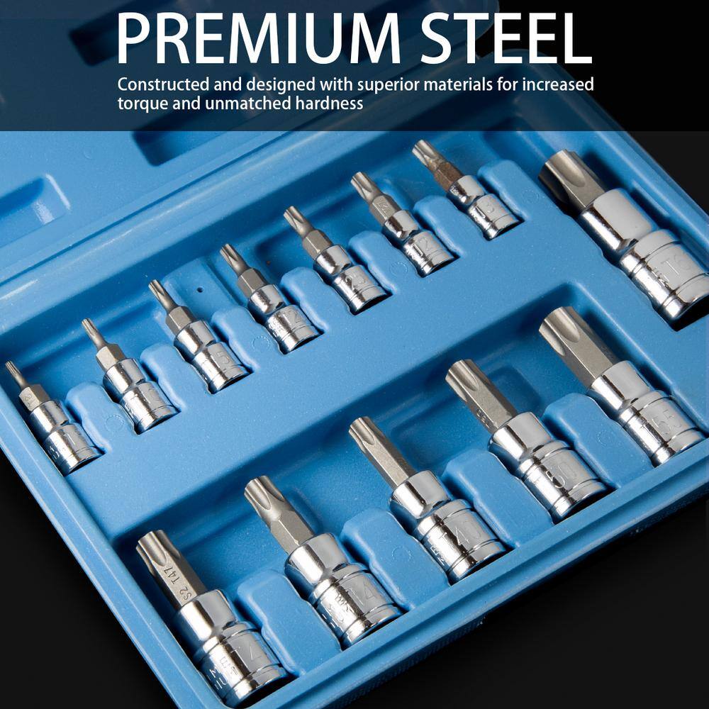 Stark XZN Triple Square Bit Socket Set (10-Piece) 33600-H