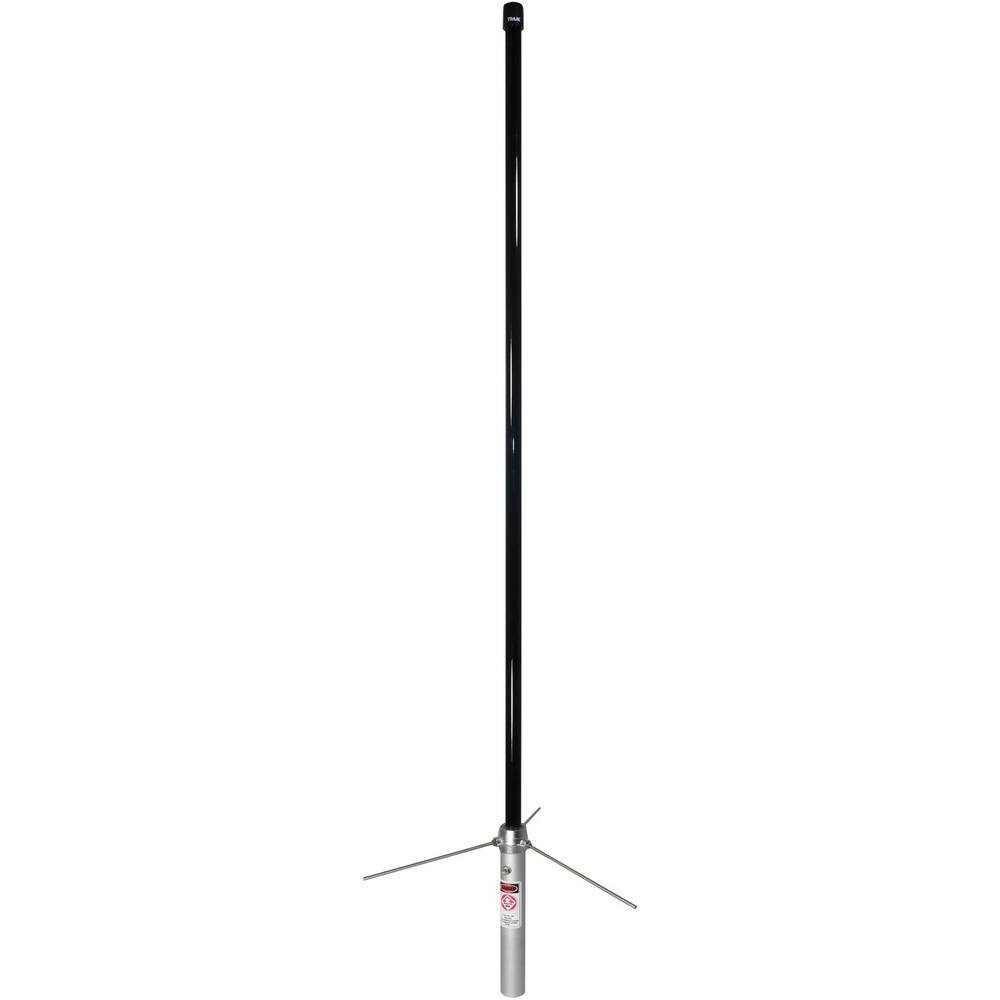 Tram Pre-Tuned 144MHz148MHz VHF430MHz460MHz UHF Amateur Dual-Band Base Antenna (Black Fiberglass) 1477-B