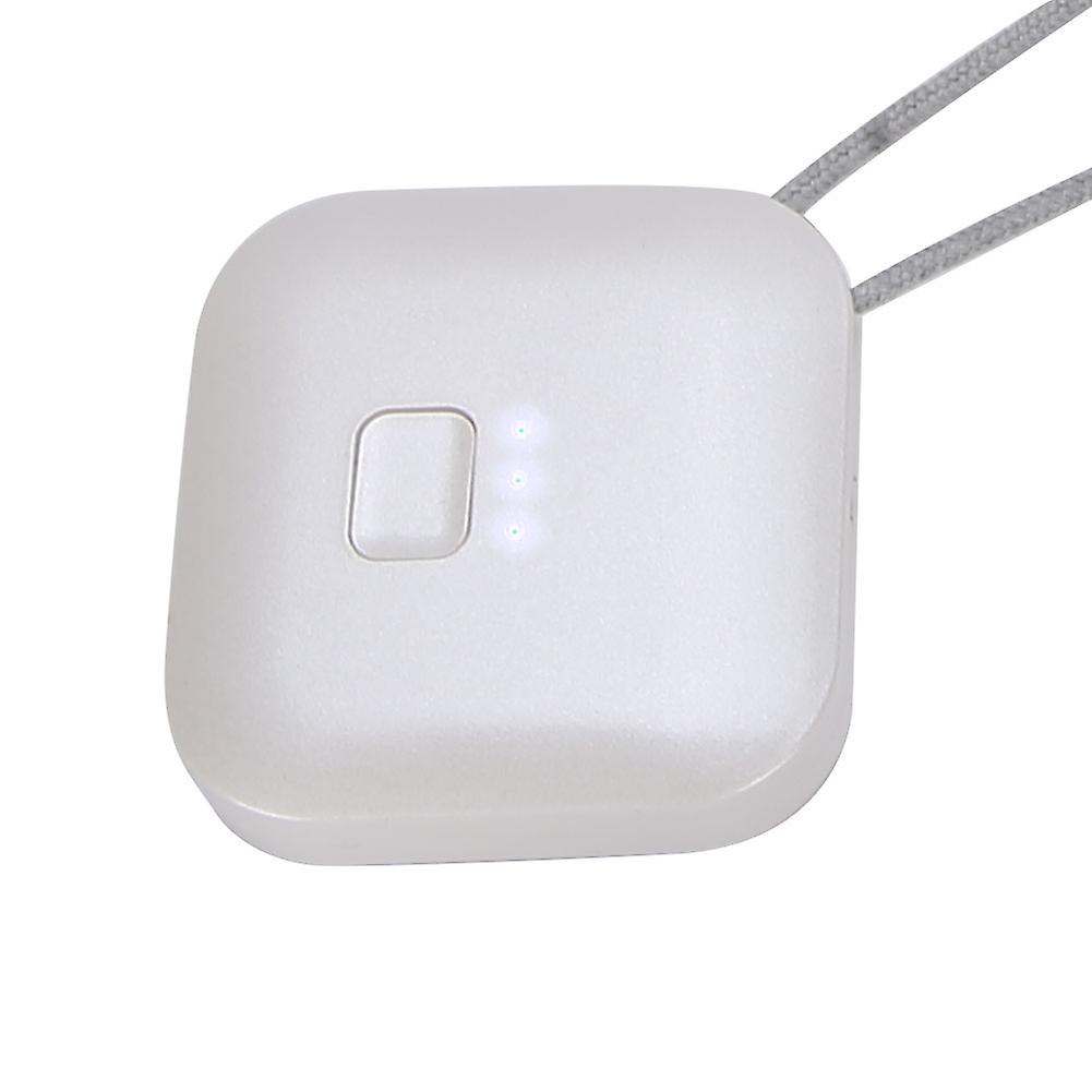 Portable Wearable Air Purifier Usb Personal Mini Negative Ion Necklace Air Freshenerwhite