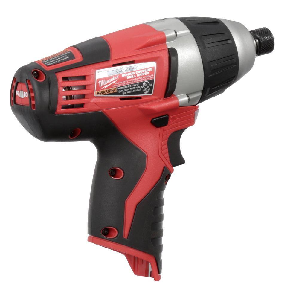 MW M12 12V Lithium-Ion Cordless 14 in. No-Hub Coupling Driver (Tool-Only) 2455-20