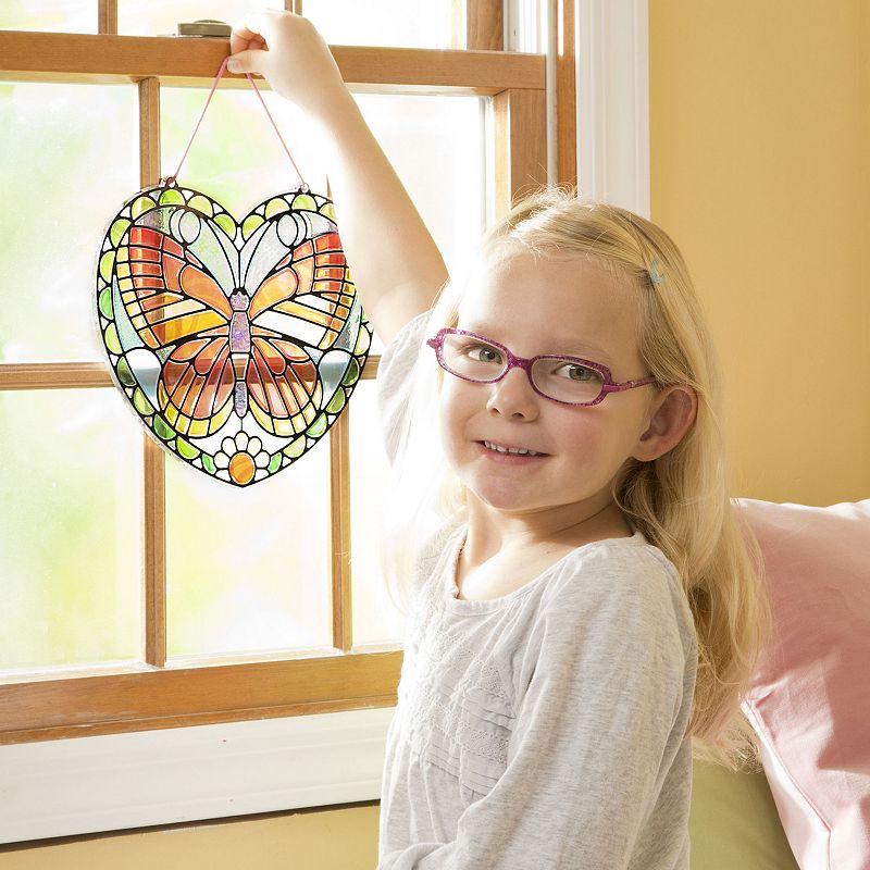 Melissa and Doug Stained Glass Made Easy Butterfly Set