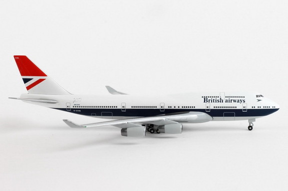 Herpa British 747 400 1/500 Negus 100Th Livery  HE...