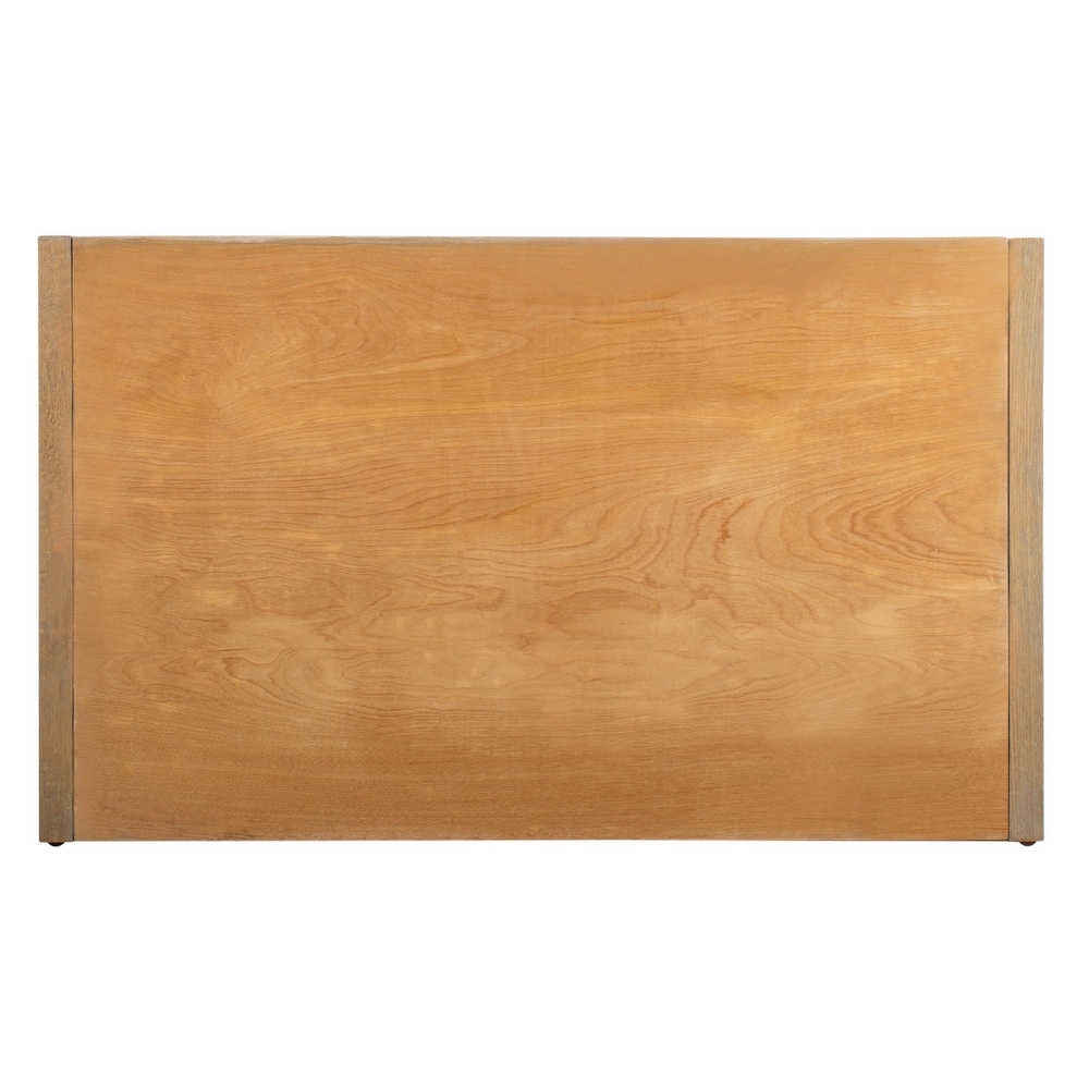 SAFAVIEH Percy Shoe Storage Bench  Rustic Oak / Beige   34\