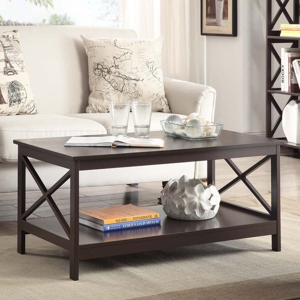 Oxford Coffee Table with Shelf