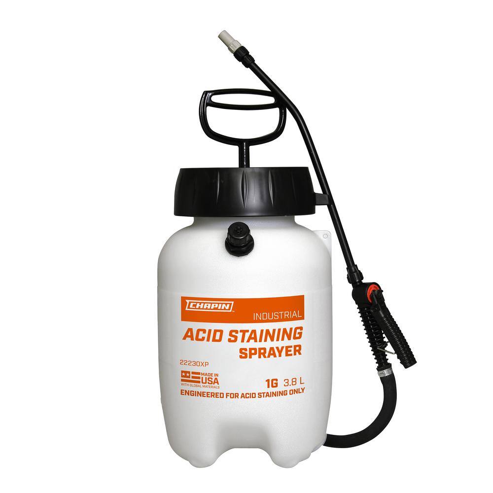 Chapin 1 Gal. Industrial Acid Staining Sprayer 22230XP