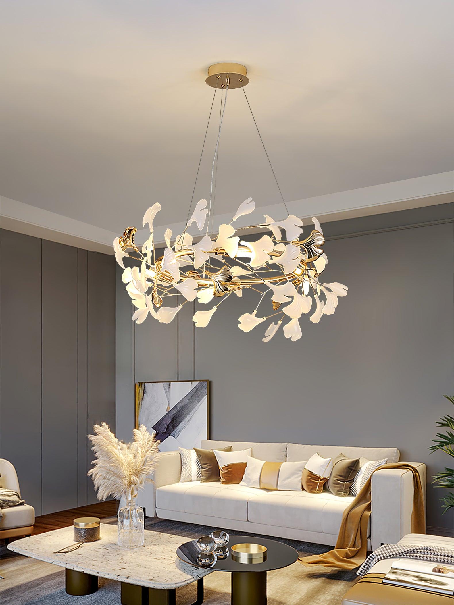 Gingko Chandelier T