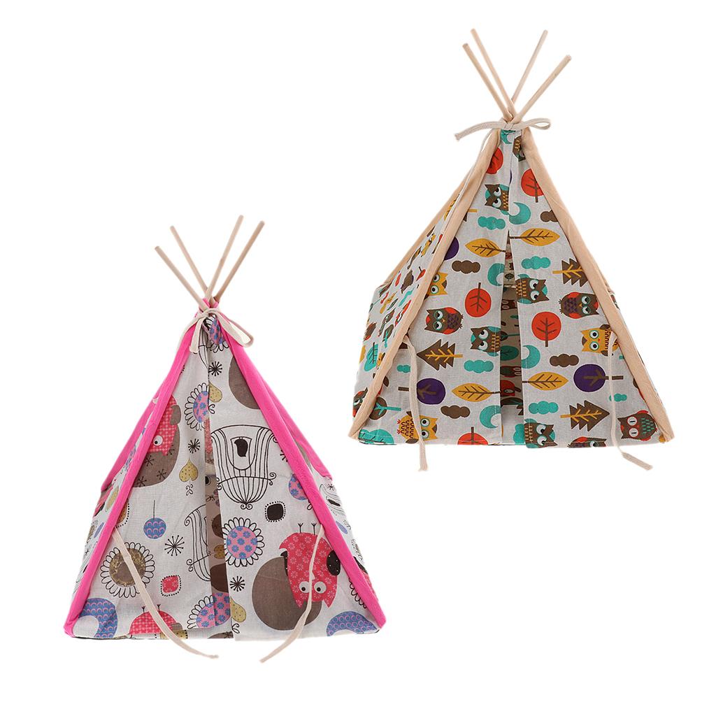 Cute Removable Dog Teepee Dog Bed Cat House Cat House cat House - 02